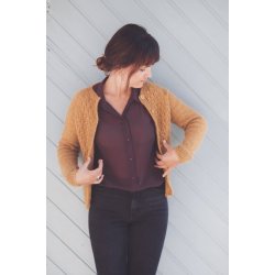 Klassisk Smock Cardigan - PetiteKnit strikkekit