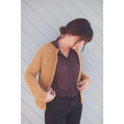 Klassisk Smock Cardigan - PetiteKnit strikkekit