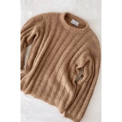 Striber P Langs-Sweater - strikkeopskrift fra PetiteKnit