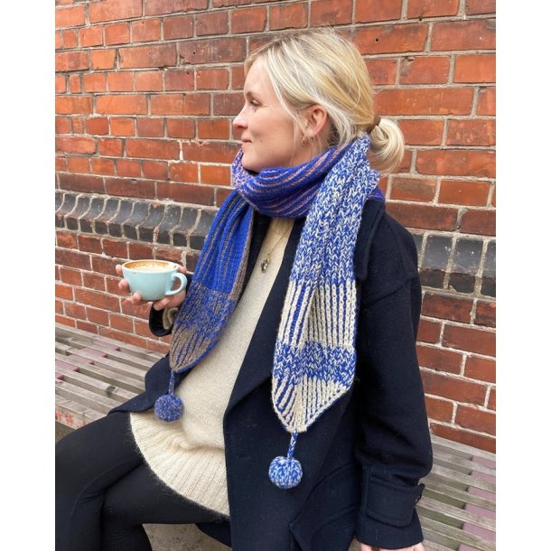Structure Scarf - strikkeopskrift fra PetiteKnit