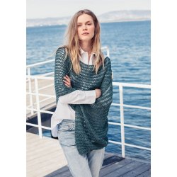 Poncho - opskrift fra Sandnes Garn