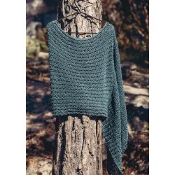 Poncho - opskrift fra Sandnes Garn