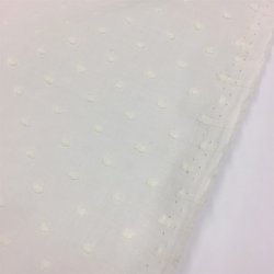 Prikket, rhvid mol - pr. 0,25 meter