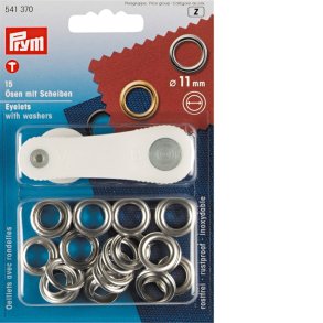 Prym Snreringe 11 mm - findes i 3 farver