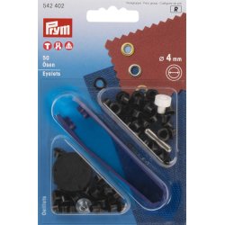 Prym Snreringe 4 mm - findes i 3 farver