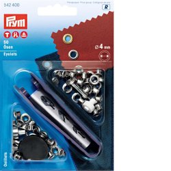 Prym Snreringe 4 mm - findes i 3 farver
