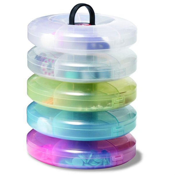 Prym stabelboks med 5 donuts-sker