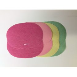 Reparationslapper - Jeanslapper til p�strygning - 8 stk. - lyser�d