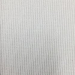 Rib i hvid - pr. 0,25 meter 