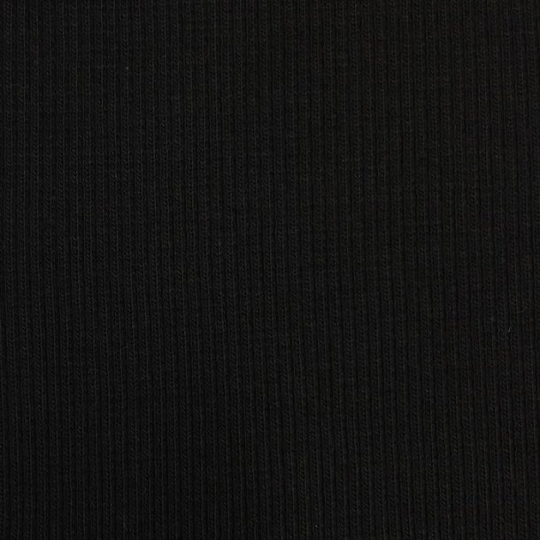 Rib i sort - pr. 0,25 meter