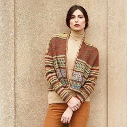 Balfour Cardigan - design i Felted Tweed af Lisa Richardson for Rowan