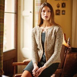 Glen Cardigan - design i Felted Tweed af Lisa Richardson for Rowan