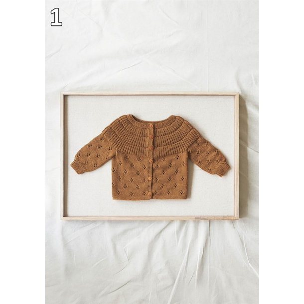 Sandnes strikkehfte 1915 - Babyuld 0-4 r