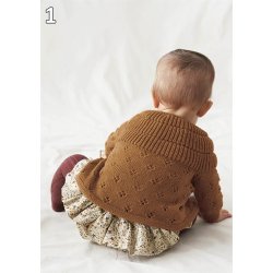 Sandnes strikkehfte 1915 - Babyuld 0-4 r