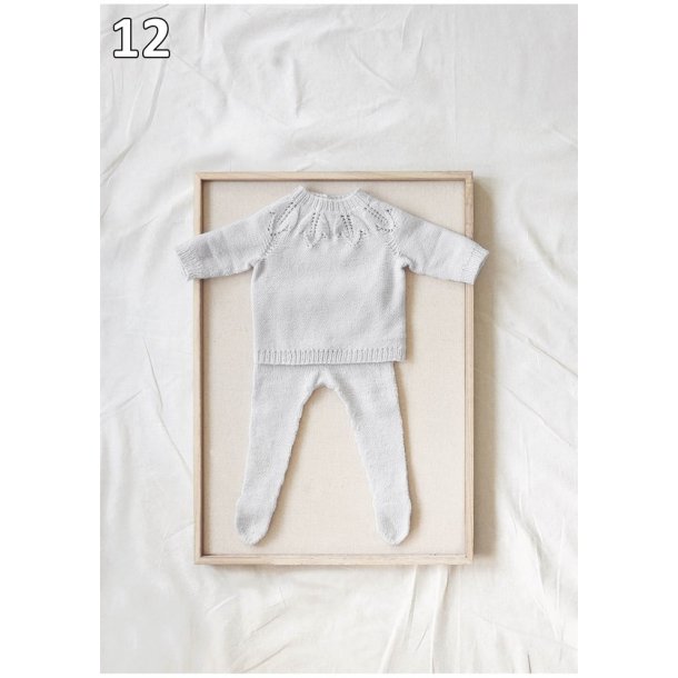 Sandnes strikkehfte 1915 - Babyuld 0-4 r