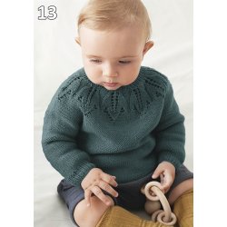 Sandnes strikkehfte 1915 - Babyuld 0-4 r