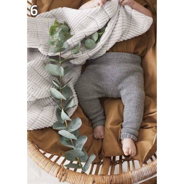 Sandnes strikkehfte 1915 - Babyuld 0-4 r