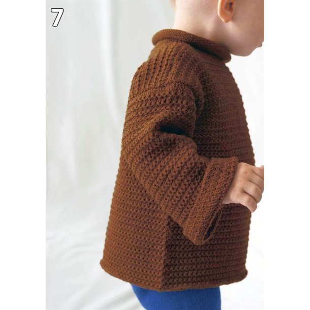 Sandnes strikkehfte 1915 - Babyuld 0-4 r