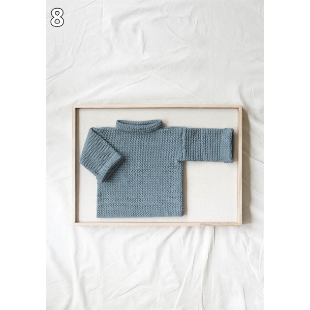 Sandnes strikkehfte 1915 - Babyuld 0-4 r