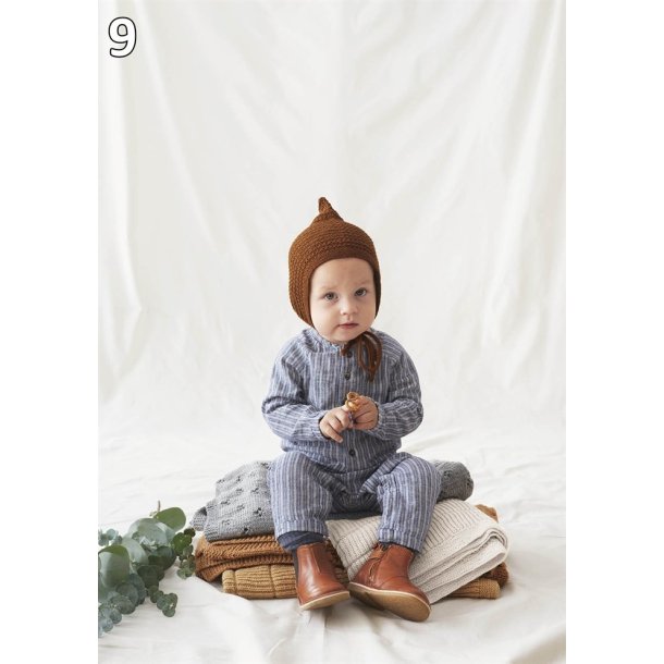 Sandnes strikkehfte 1915 - Babyuld 0-4 r