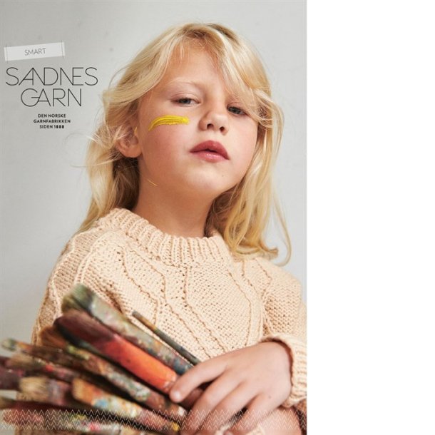 Sandnes strikkehæfte 2107 - Smart til barn / Smart til børn