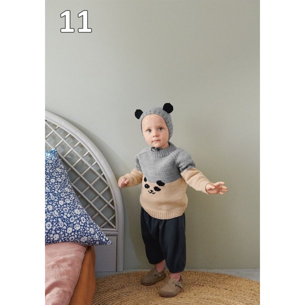 Sandnes strikkehfte 2108 - Myk start / Bld start til baby