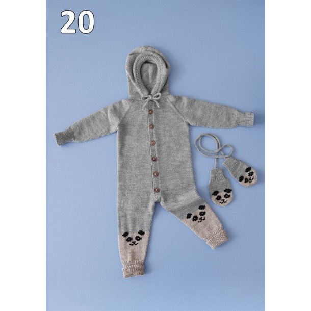 Sandnes strikkehfte 2108 - Myk start / Bld start til baby