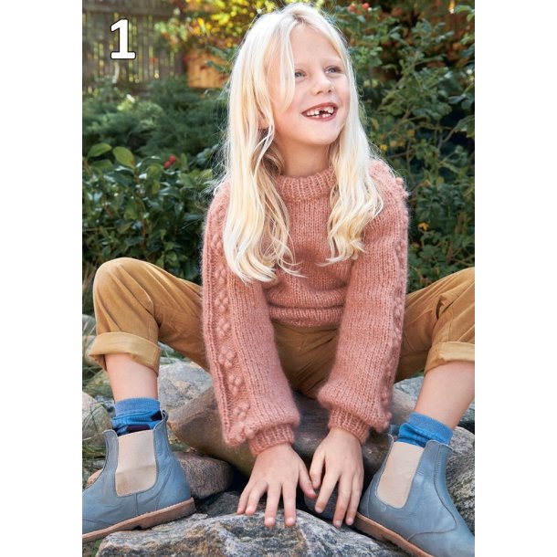 Sandnes strikkehfte 2110 - Mykt til barn / Bldt til brn