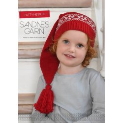 Putty nissehue til brn - opskrift fra Sandnes Garn