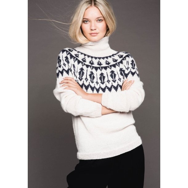 Sandnes strikkehfte 1613 - Alpakka til voksne