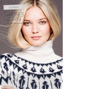 Sandnes strikkehfte 1613 - Alpakka til voksne