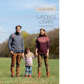 Sandnes strikkehfte Tema 56 - Norske ikoner