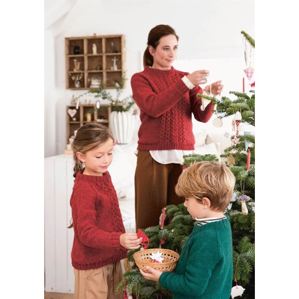 Sandnes strikkehfte Tema 57 - Jul