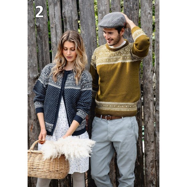 Sandnes strikkehfte Tema 59 - Norske ikoner til voksne og brn