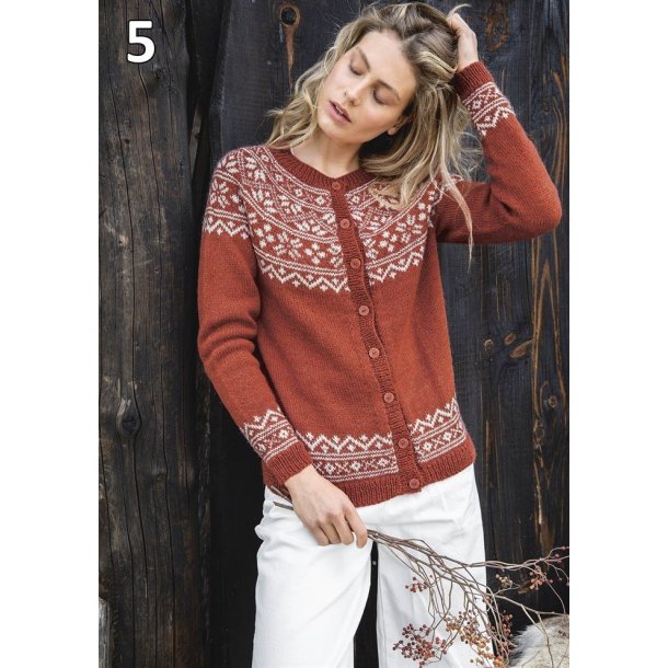 Sandnes strikkehfte Tema 59 - Norske ikoner til voksne og brn