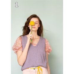 Sandnes strikkehfte Tema 62 - Veste