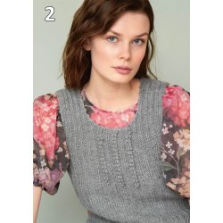 Sandnes strikkehfte Tema 62 - Veste