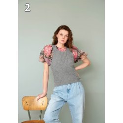 Sandnes strikkehfte Tema 62 - Veste