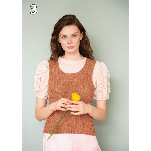 Sandnes strikkehfte Tema 62 - Veste