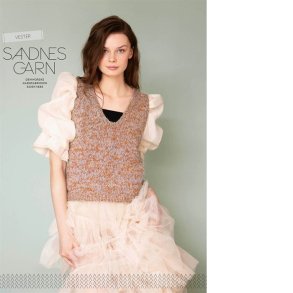 Sandnes strikkehfte Tema 62 - Veste