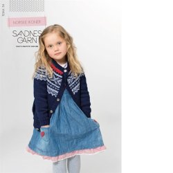 Sandnes strikkehfte Tema 34 - Norske ikoner, brn