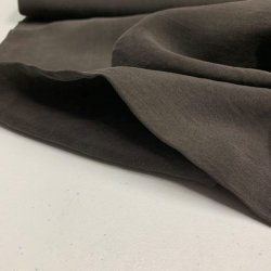 Sandvasket cupro i mrkegrn - pr. 0,25 meter