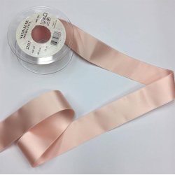 Satinbnd double face 40 mm - pr. meter