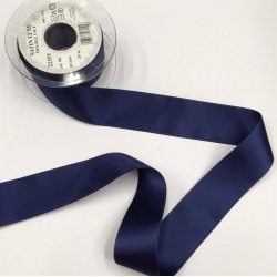 Satinbnd double face 40 mm - pr. meter