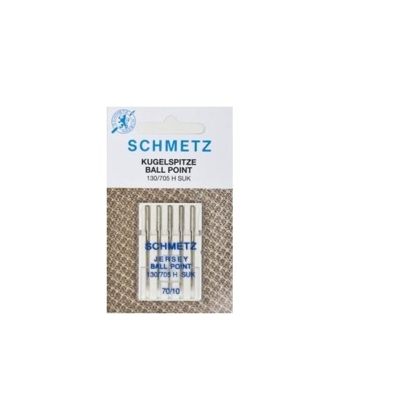 Schmetz Jersey Kuglespids Maskinnl str. 70, 5 stk.