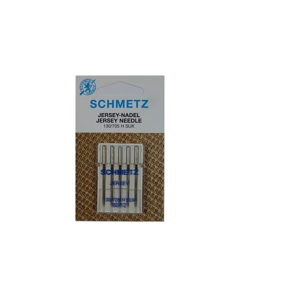 Schmetz Jersey Maskinnl str. 80, 5 stk.