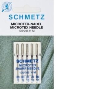 Schmetz Microtex Ass. 60-80, 5 stk. 