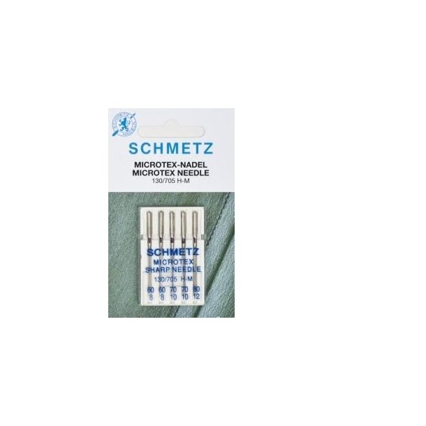 Schmetz Microtex Ass. 60-80, 5 stk. 