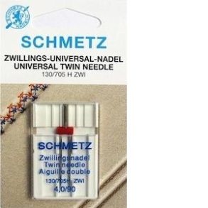 Schmetz Tvilling Maskinnl 4,0 str. 90, 2 stk. 