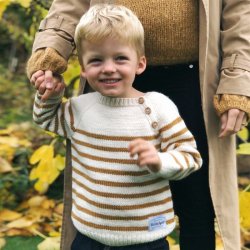 Seaside Sweater - strikkeopskrift fra PetiteKnit